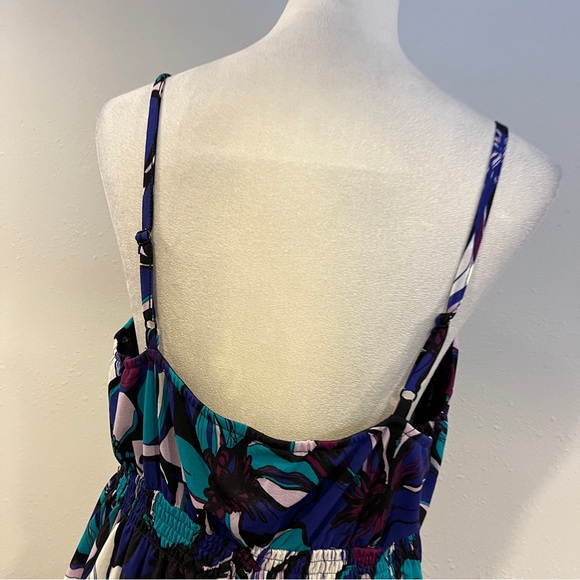 Elle Floral Maxi Dress with Spaghetti Straps size extra large - Picture 6 of 13